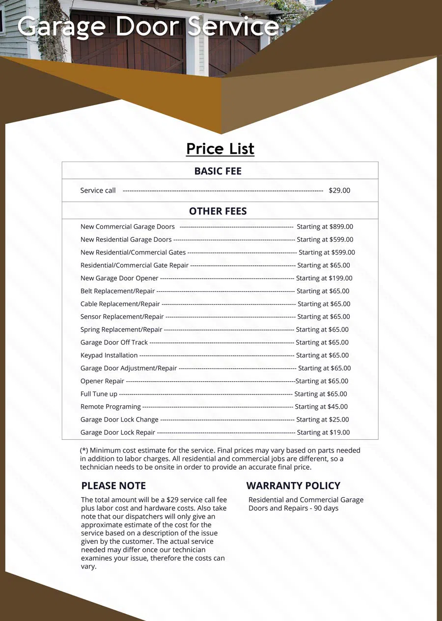 Express Garage Door Service Glen Burnie, MD 443-261-5449